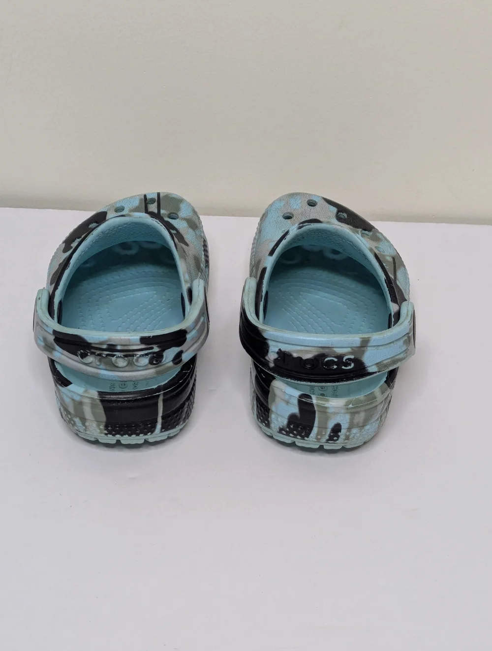 Crocs Camouflage Camo Water Shoe Sandal 6T